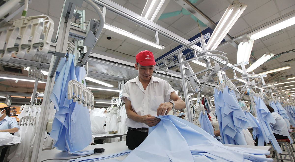 Record des exportations vietnamiennes de tissus et fibres textiles